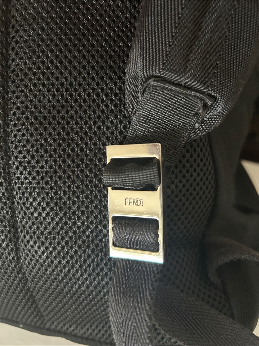 Black Backpack with Yellow Accent Eyes - Men - Picture 7 of 17